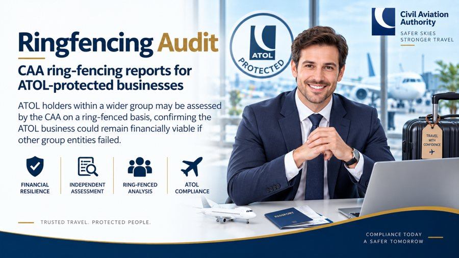 CAA ring-fencing reports for ATOL-protected businesses