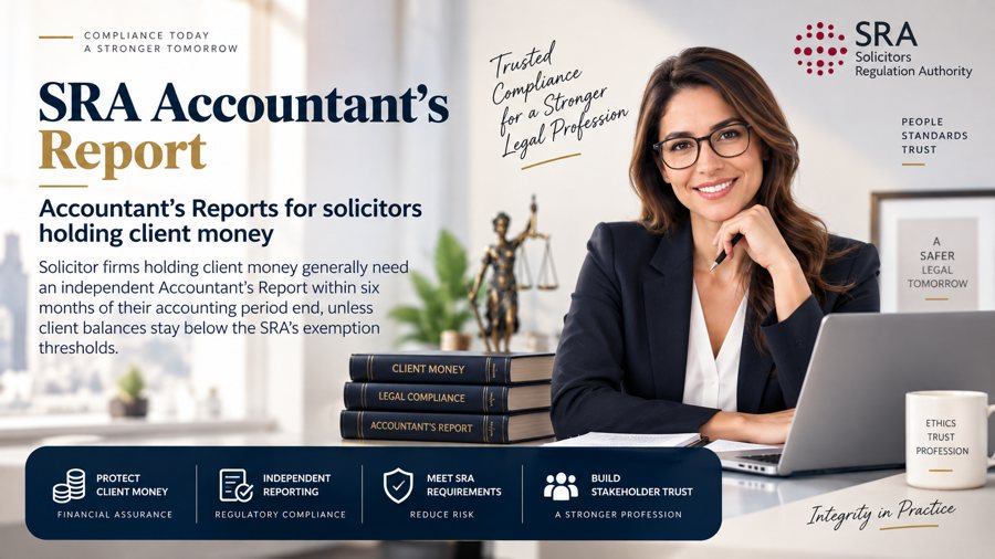 Accountant's Reports for solicitors holding client money